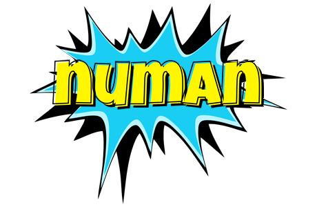 Numan amazing logo