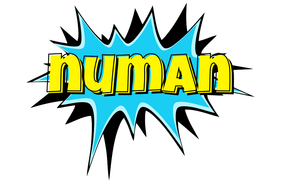 Numan amazing logo