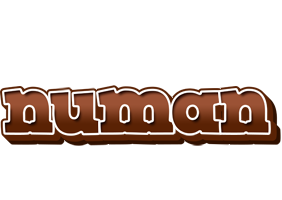 Numan brownie logo