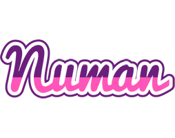 Numan cheerful logo
