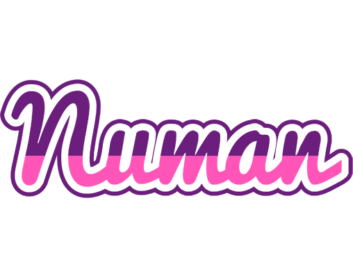 Numan cheerful logo