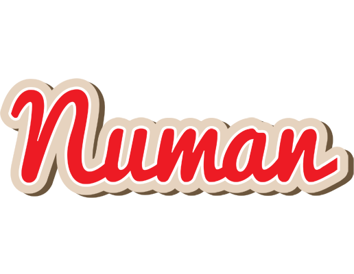 Numan chocolate logo