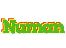 Numan crocodile logo