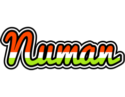 Numan exotic logo