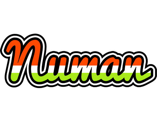 Numan exotic logo