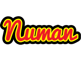 Numan fireman logo