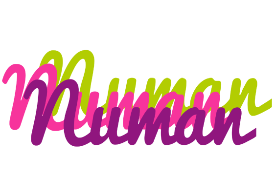 Numan flowers logo