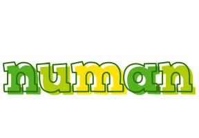 Numan juice logo