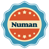 Numan labels logo