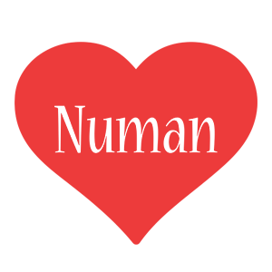 Numan love logo