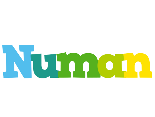 Numan rainbows logo