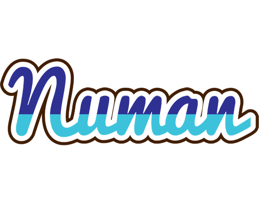 Numan raining logo