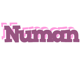 Numan relaxing logo