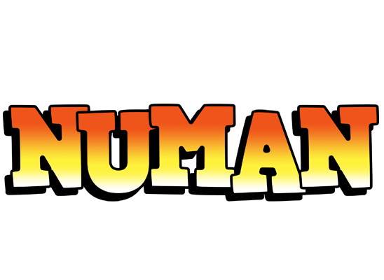 Numan sunset logo