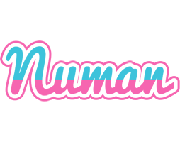 Numan woman logo