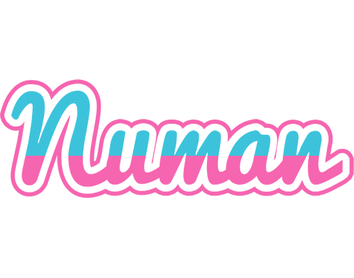 Numan woman logo