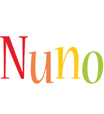 Nuno birthday logo