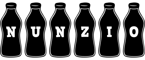 Nunzio bottle logo