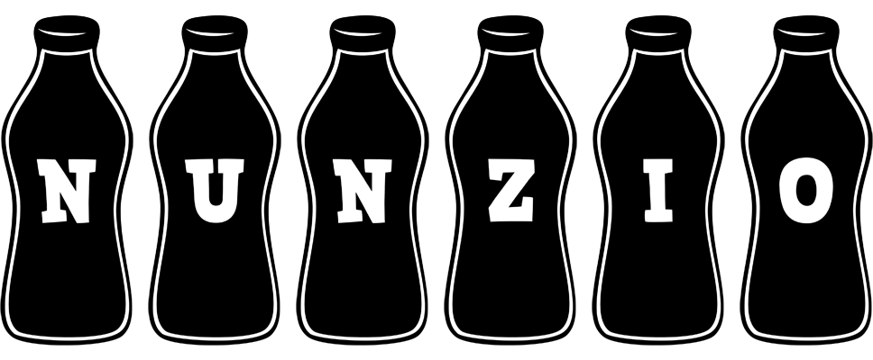 Nunzio bottle logo