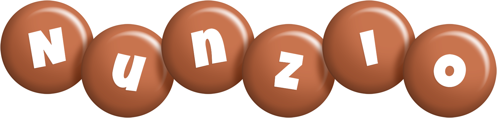 Nunzio candy-brown logo