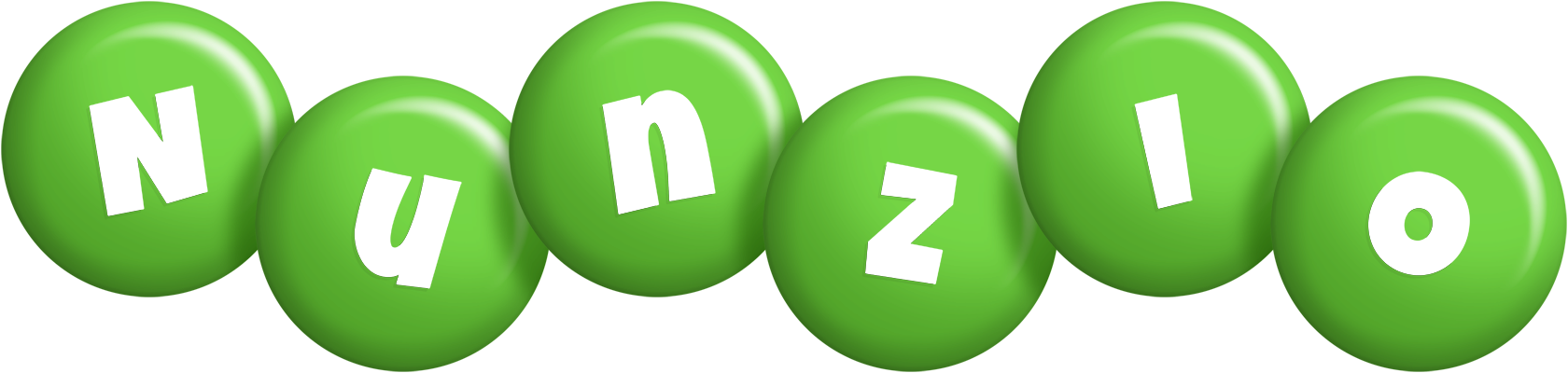 Nunzio candy-green logo