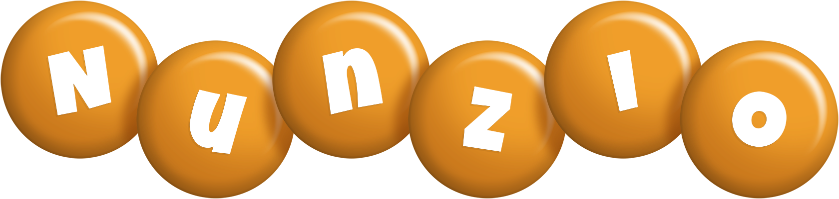 Nunzio candy-orange logo