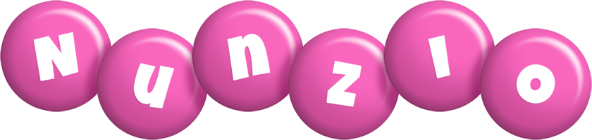 Nunzio candy-pink logo