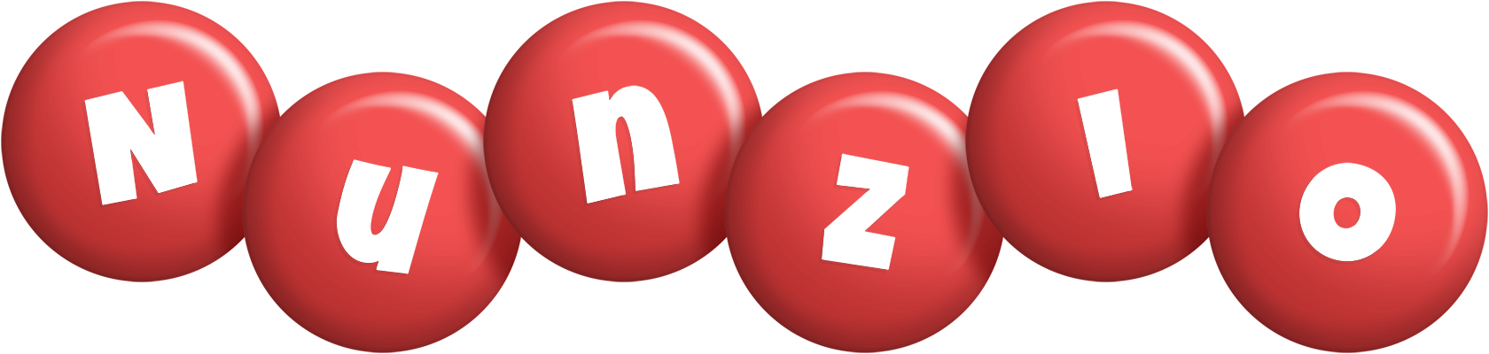 Nunzio candy-red logo