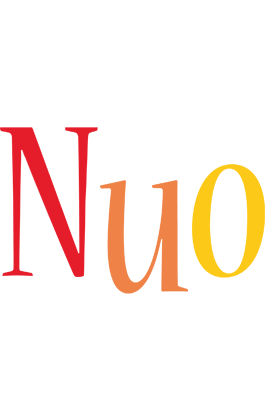 Nuo birthday logo
