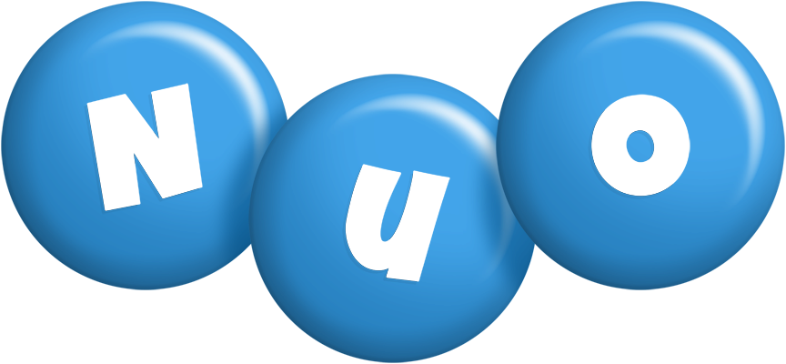 Nuo candy-blue logo