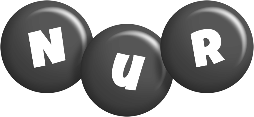Nur candy-black logo