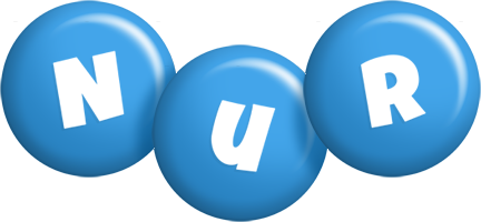 Nur candy-blue logo