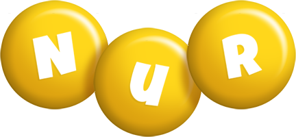 Nur candy-yellow logo
