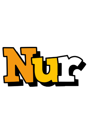 Nur cartoon logo