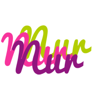 Nur flowers logo