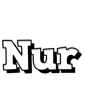 Nur snowing logo