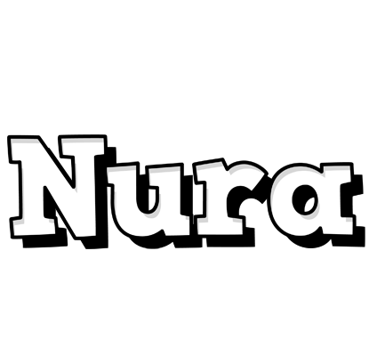Nura snowing logo