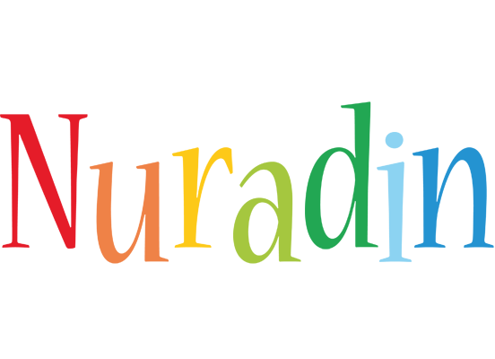 Nuradin birthday logo