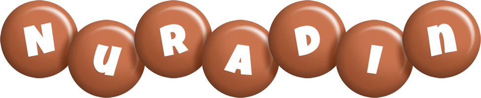 Nuradin candy-brown logo