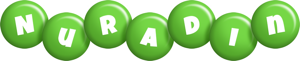 Nuradin candy-green logo