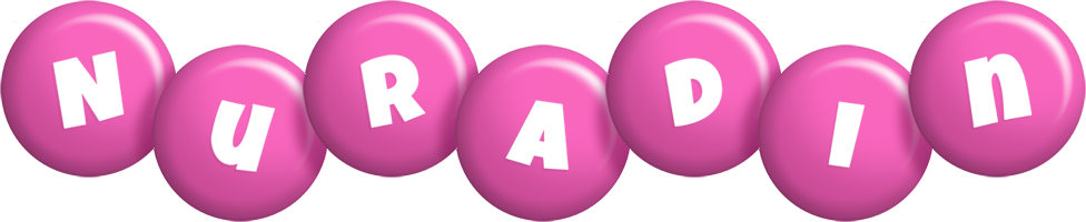 Nuradin candy-pink logo