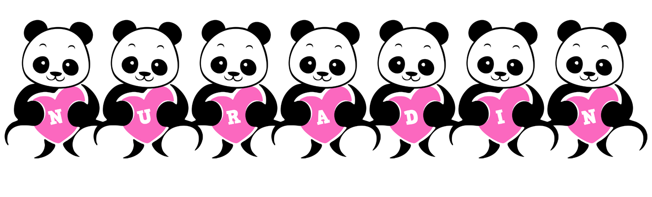 Nuradin love-panda logo