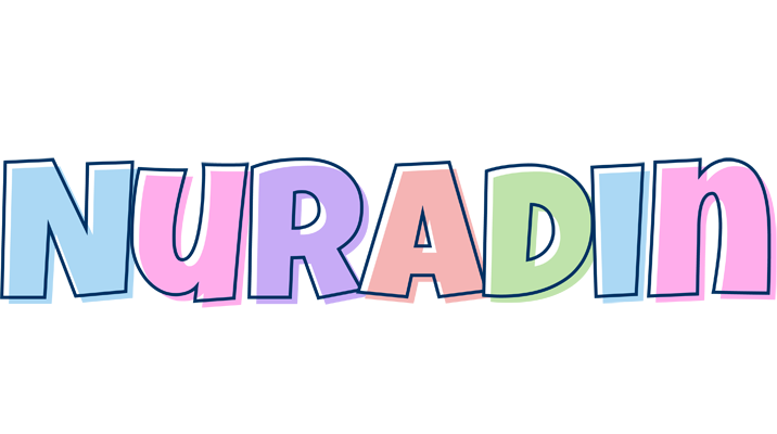 Nuradin pastel logo