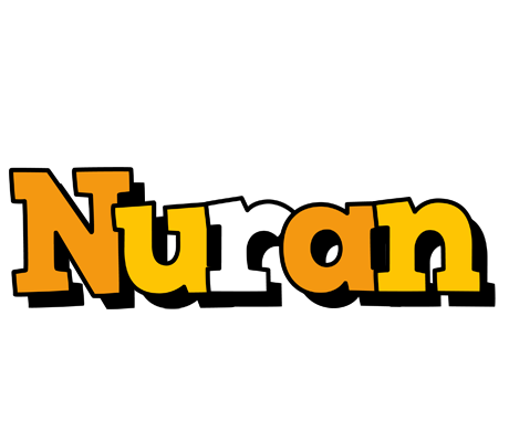 Nuran cartoon logo