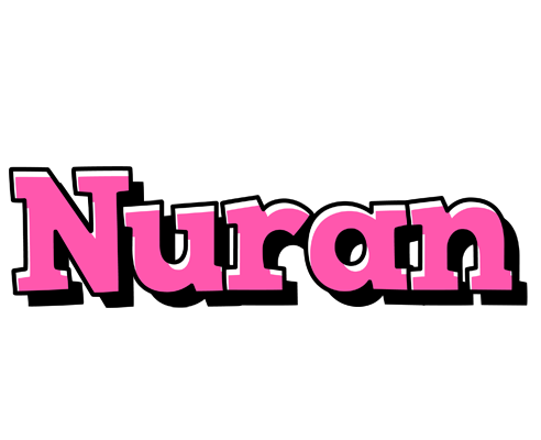 Nuran girlish logo