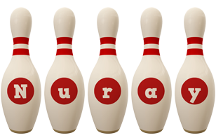 Nuray bowling-pin logo