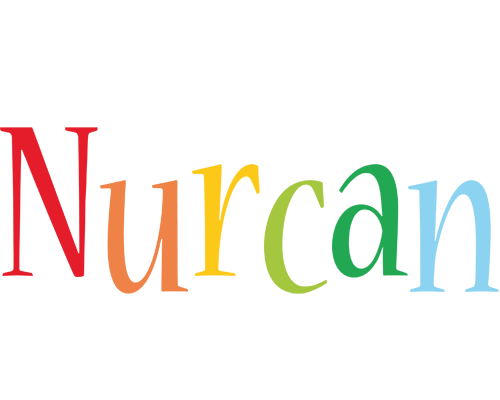 Nurcan birthday logo