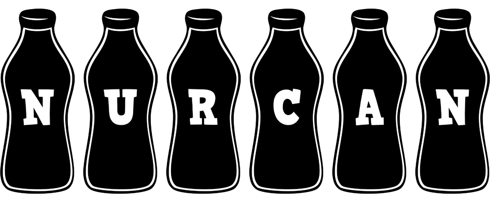 Nurcan bottle logo