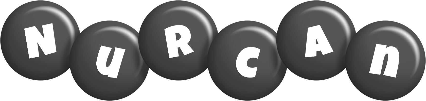 Nurcan candy-black logo
