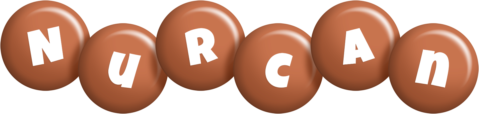 Nurcan candy-brown logo